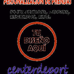 Personalización de prendas: Publicidad, logos, escudos.etc.