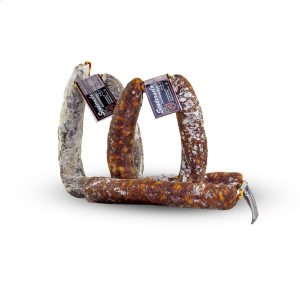 Senderuelo – Lote chorizo picante, dulce y salchichón de 450g aprox, 3uds