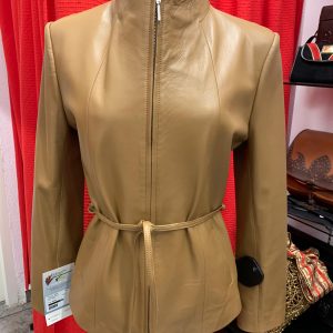 Chaqueta napa camel
